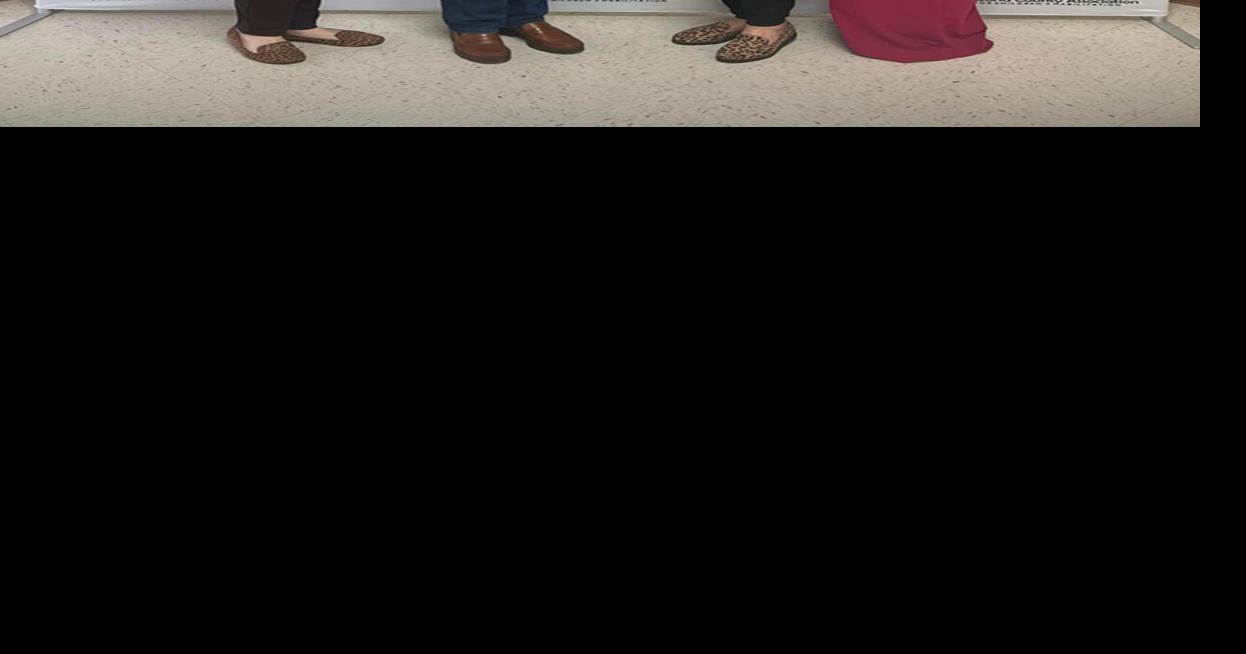 Spreading some LOVE Angleton Chamber of Commerce Staff spreads love