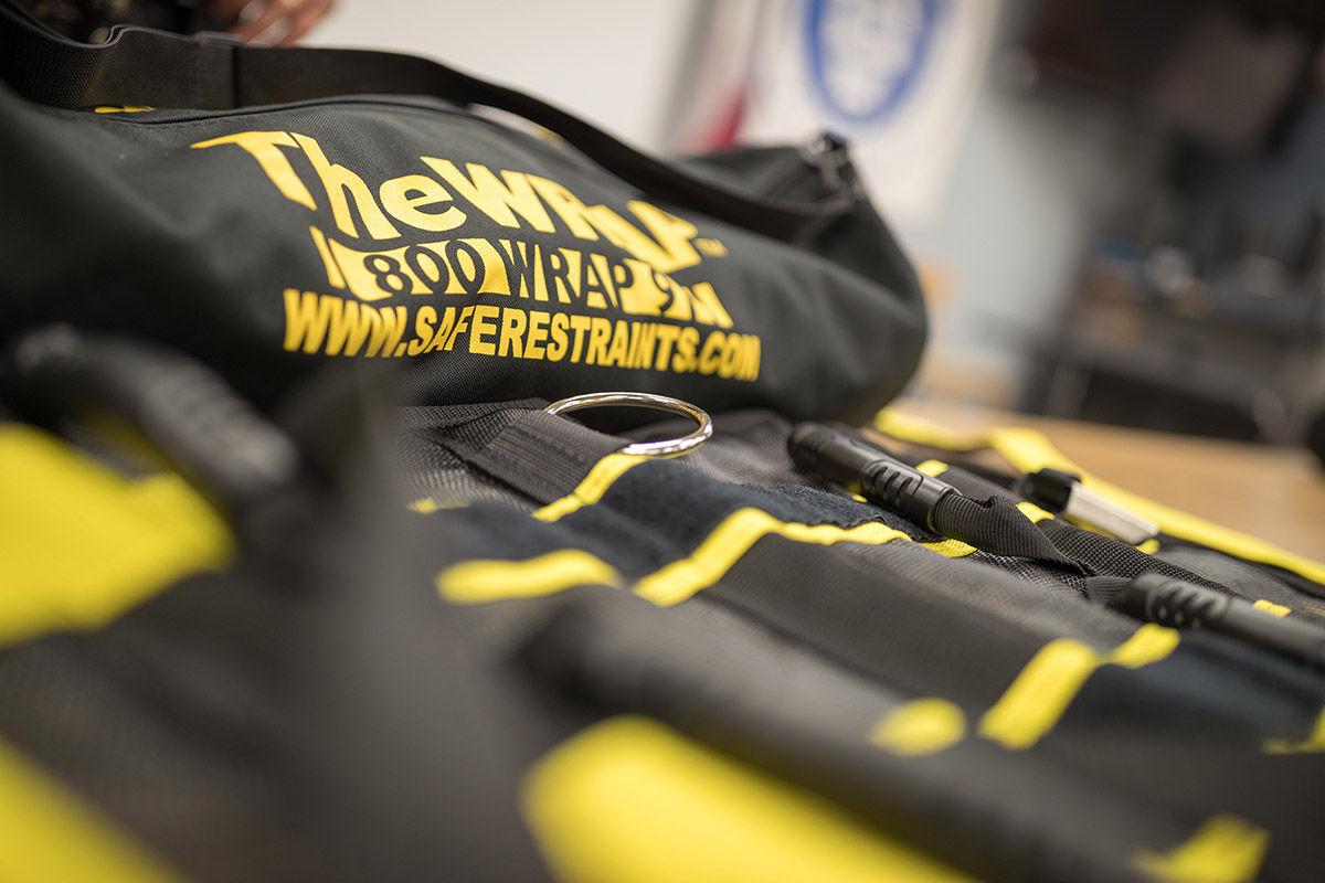 Fullbody harness restraints donated to Lake Jackson Police Department Brazos Living