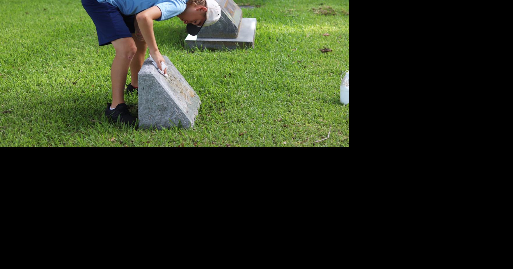 Sweeny couple leads cemetery clean up News