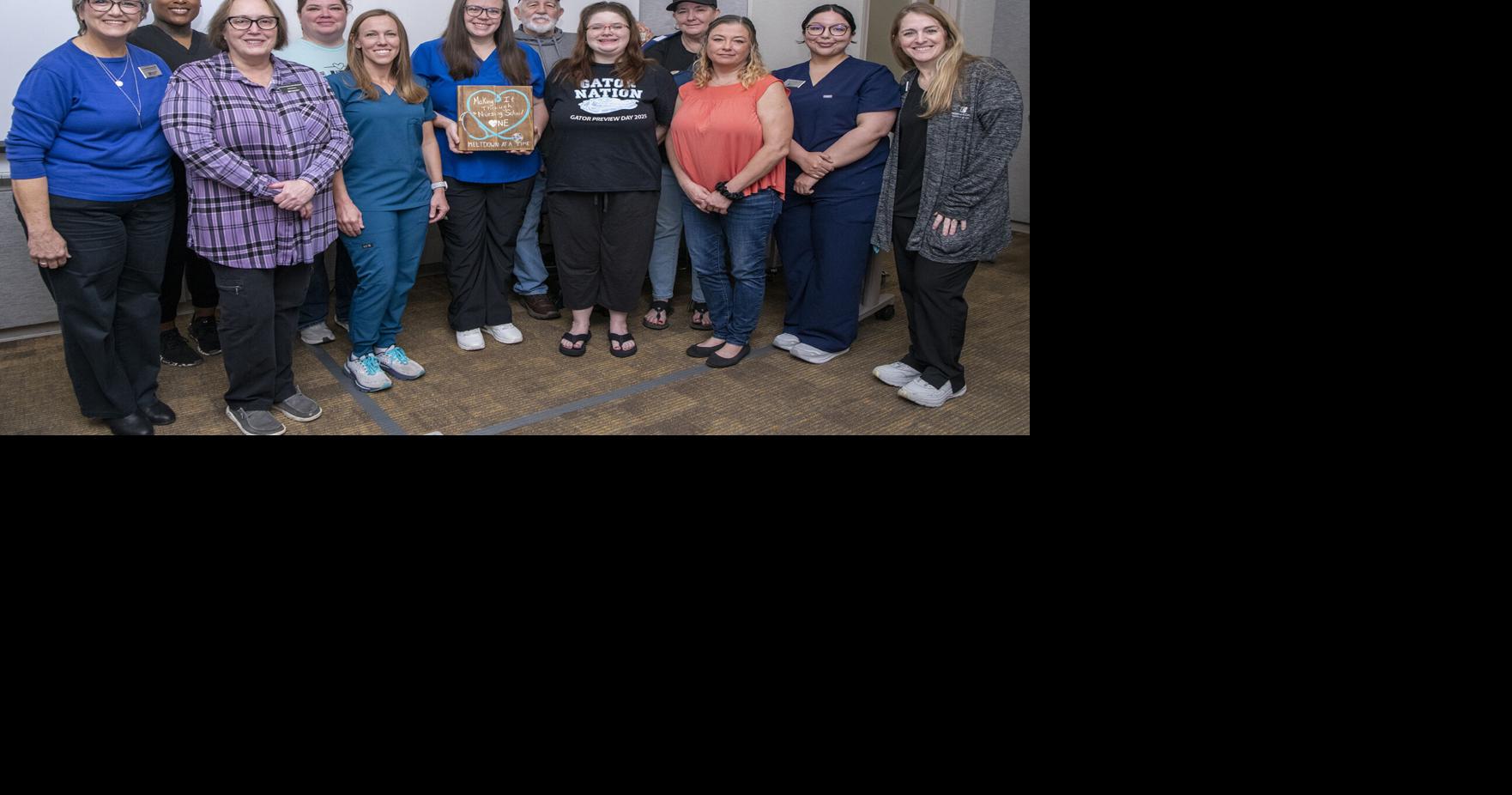 Nursing student receives memorial plaque | News | thefacts.com