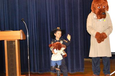 Mcgruff The Crime Dog Visits Angleton Meets Abigail Free Share Thefacts Com Keil's cartoon hound with that guttural voice and floppy trench coat, is still one of the country's most he now has a twitter account, a youtube page and an online store selling backpacks, dolls, halloween costumes and branded dna kits. mcgruff the crime dog visits angleton