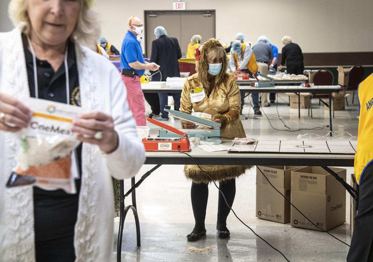 Lion's Club meal donations