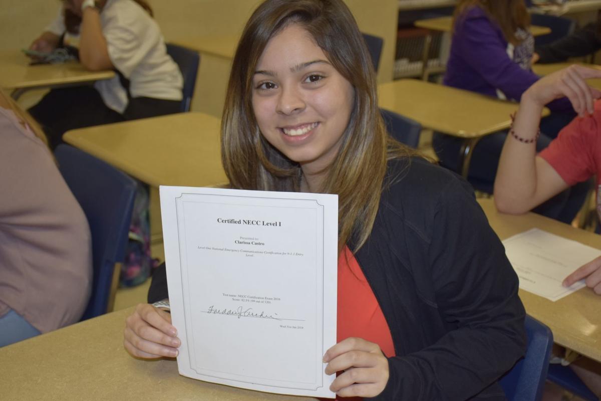 Angleton Students Certified In Emergency Communications