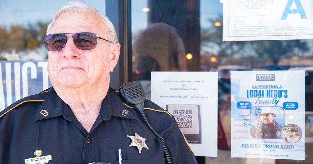 Hundreds turn out to support fallen Brazoria County deputy's family