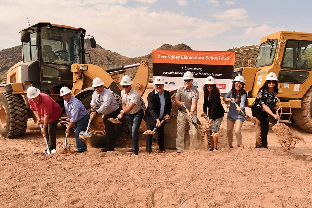 Dvusd 2022 Calendar Dvusd Breaks Ground For New School | News | Thefoothillsfocus.com