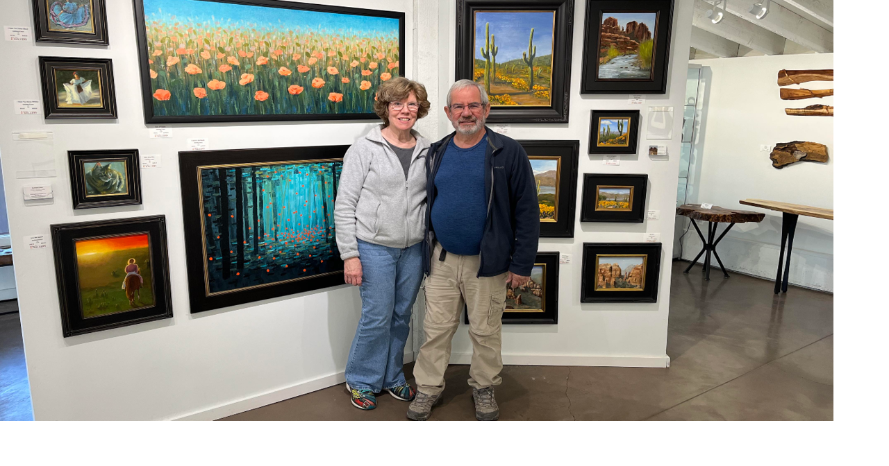 Peoria couple featured in Cave Creek art gallery Features