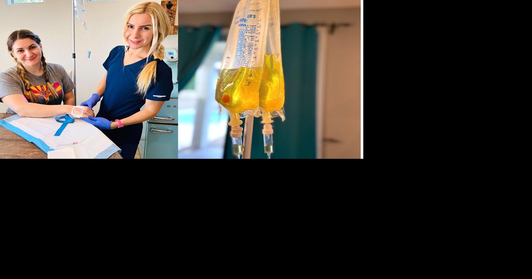 Mobile IV service improves health with hydration Features