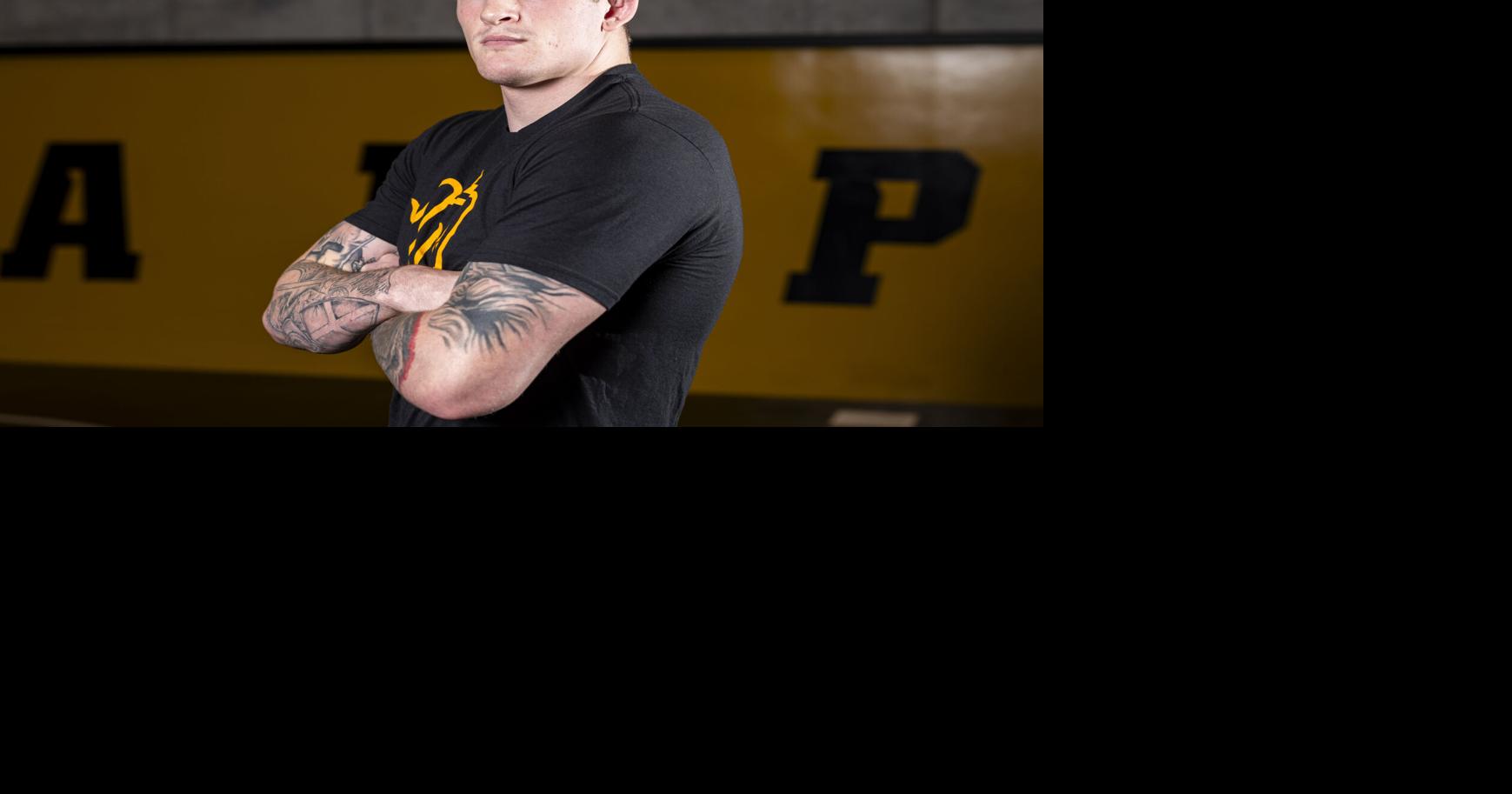 Iowa men’s wrestling All-American heavyweight Ben Kueter is back and ...