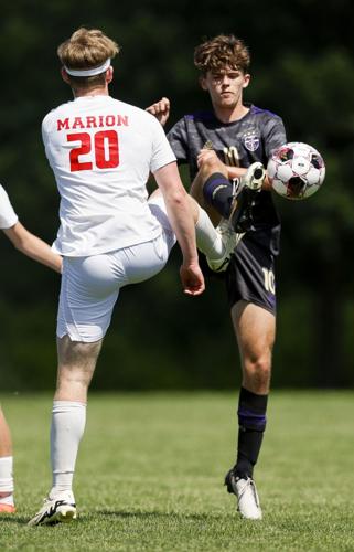 Klayton Rompot Photos: Marion vs. Norwalk in 2024 Class 3A Iowa high school boys ...