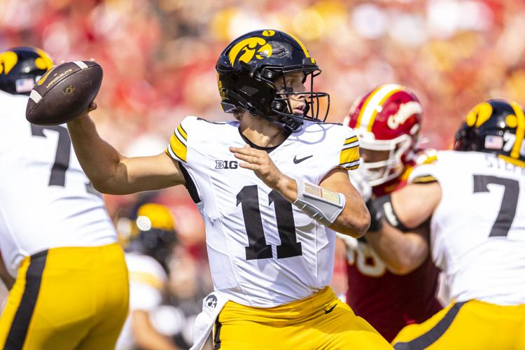Iowa football drops Cy-Hawk game by a field goal for second-straight ...