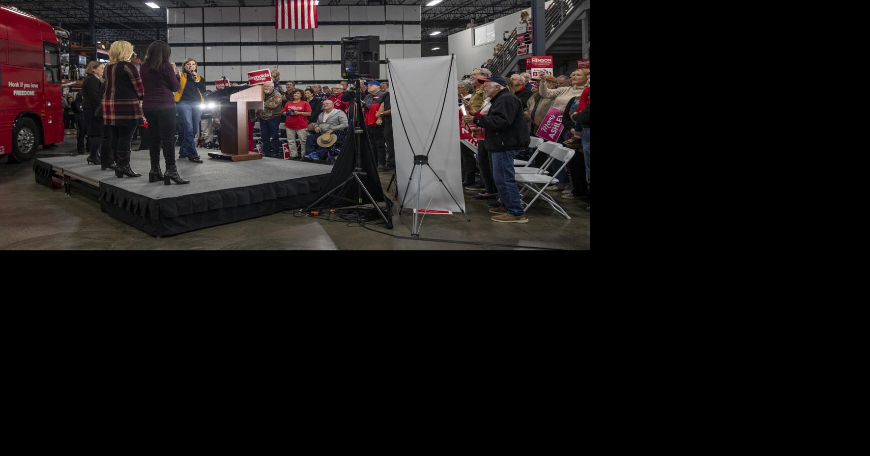 Photos: Republican rally at World Class Industries | Gazette Photos ...