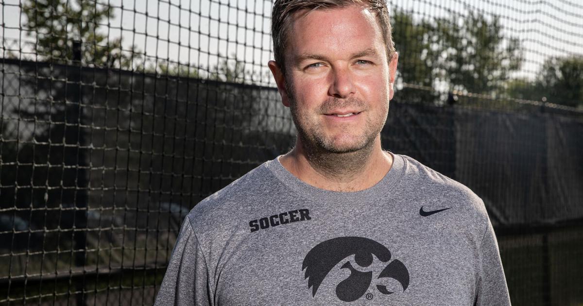 New Iowa soccer coach Dean Ward prepares to continue Hawkeyes success on pitch in 2026 season