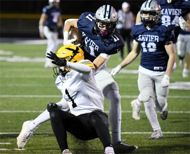 Sam Raedeker Iowa Photos: Waverly-Shell Rock vs. Cedar Rapids Xavier Iowa High School ...