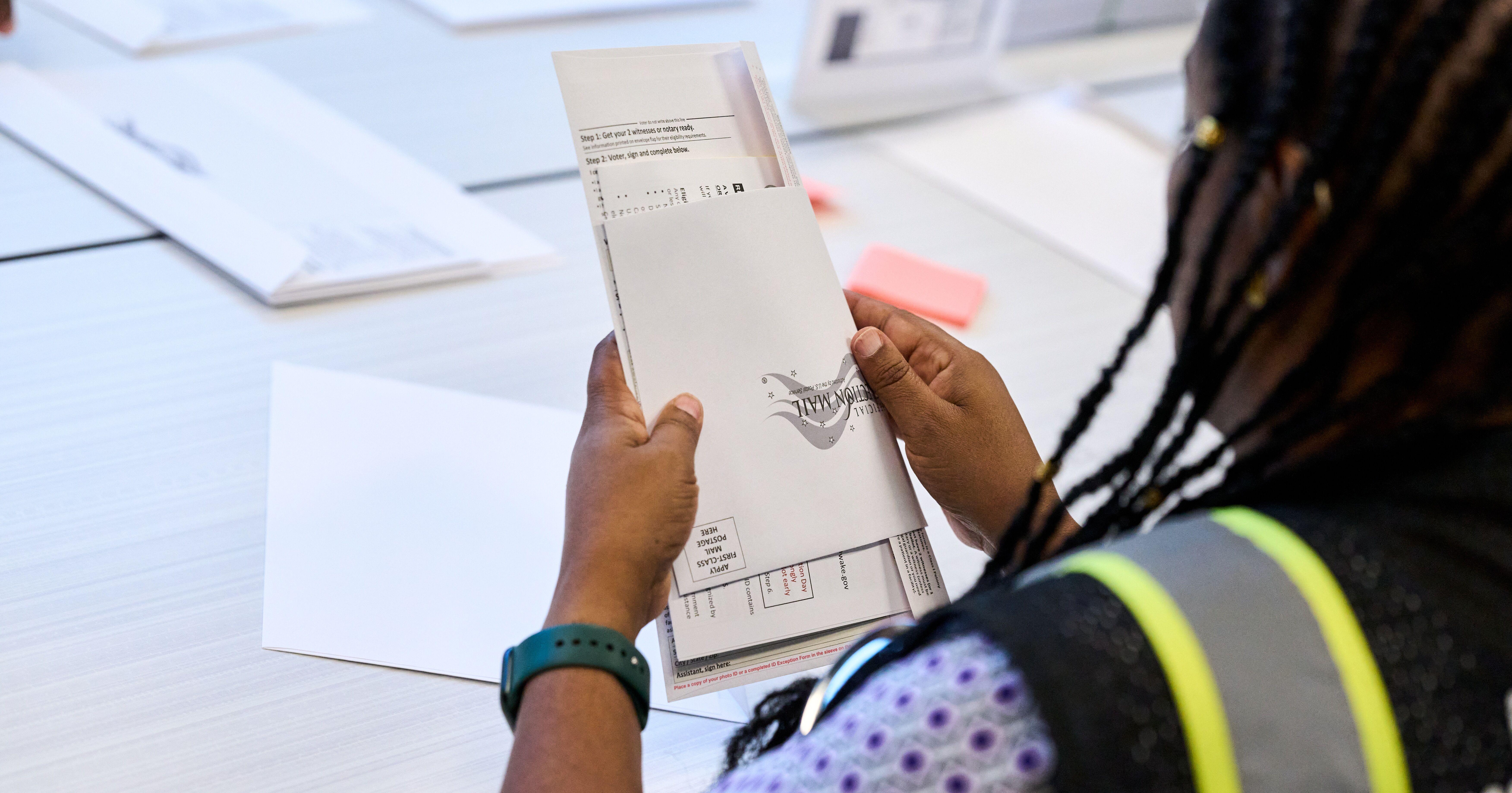 Midterm mail ballots start to go to voters as litigation over Trump order creates uncertainty