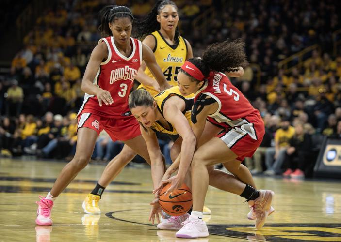 Photos: Ohio State at Iowa women’s basketball on Sunday, January 25 ...