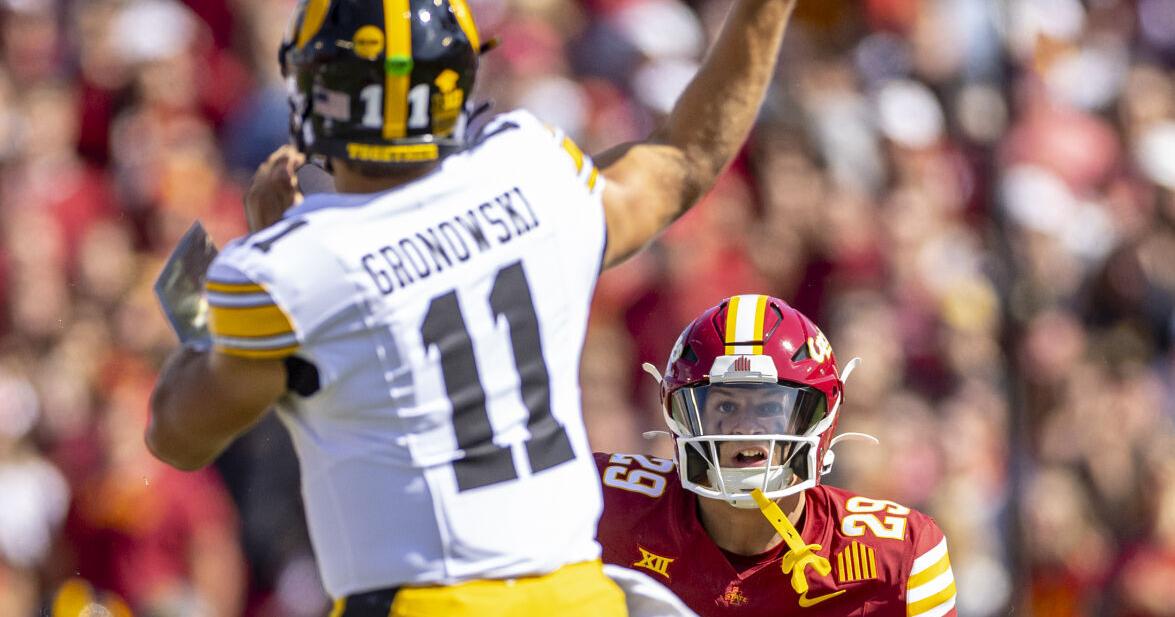 Victory Day is a special day for ‘loud' Iowa State returning safety Drew Surges