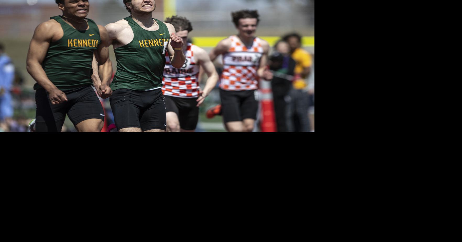 Kennedy provides the highlights at its home track and field ...