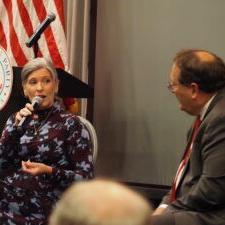 Iowa GOP honors Ernst as Hinson vows to keep Senate seat