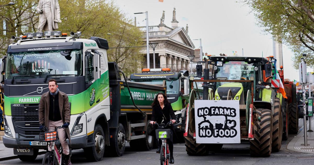 ईंधन विरोध प्रदर्शन के कारण आयरलैंड की सरकार को संभावित अविश्वास मत का सामना करना पड़ रहा है