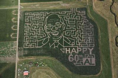 Bloomsbury Farm in Atkins readies Al Roker-themed corn maze | News ...