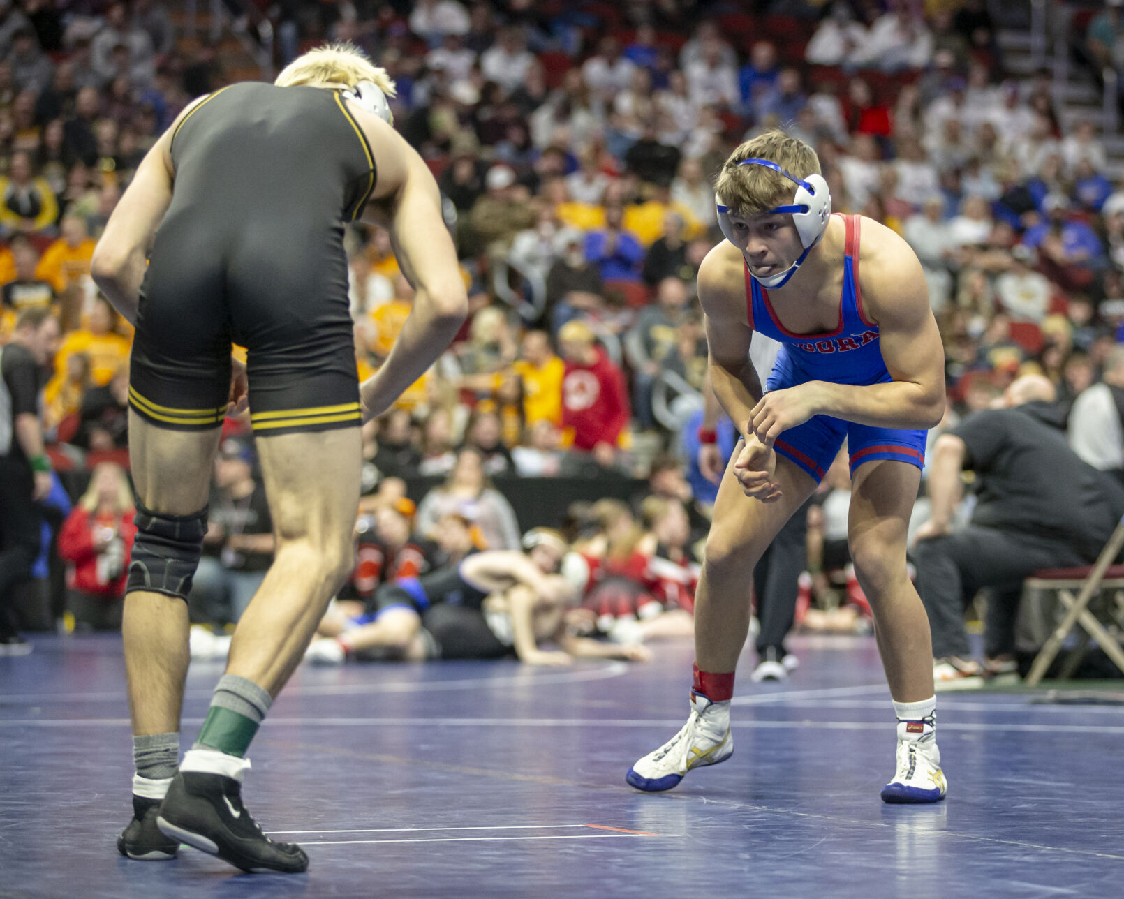 PHOTOS: Iowa Boys’ State Wrestling Championships Class 2A First and ...