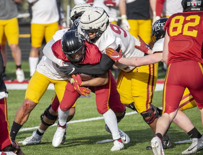 Photos: 2022 Iowa State spring football scrimmage at Gilbert | Gazette ...