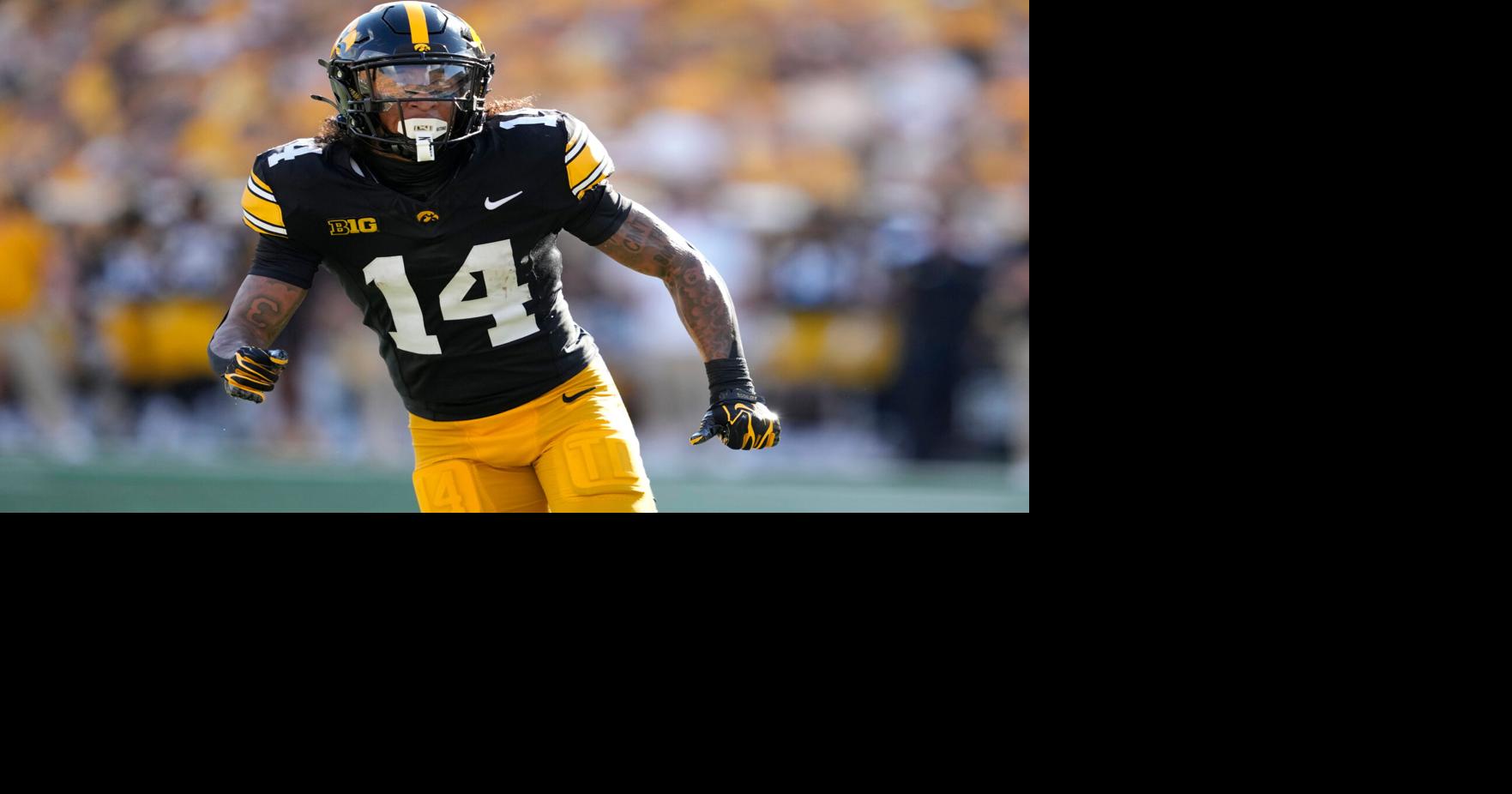 Tony Diaz's ‘youthful exuberance' takes center stage for Iowa football