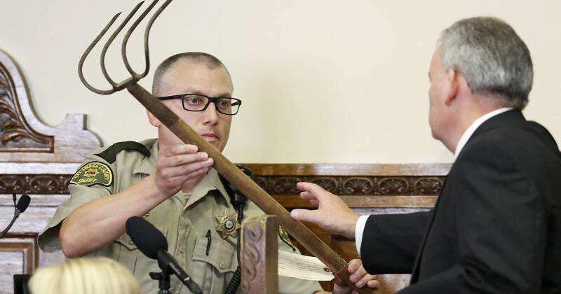 Iowa Corn Rake An Iowa hog farmer said his wife fell on a corn rake. Now he’s on trial ...