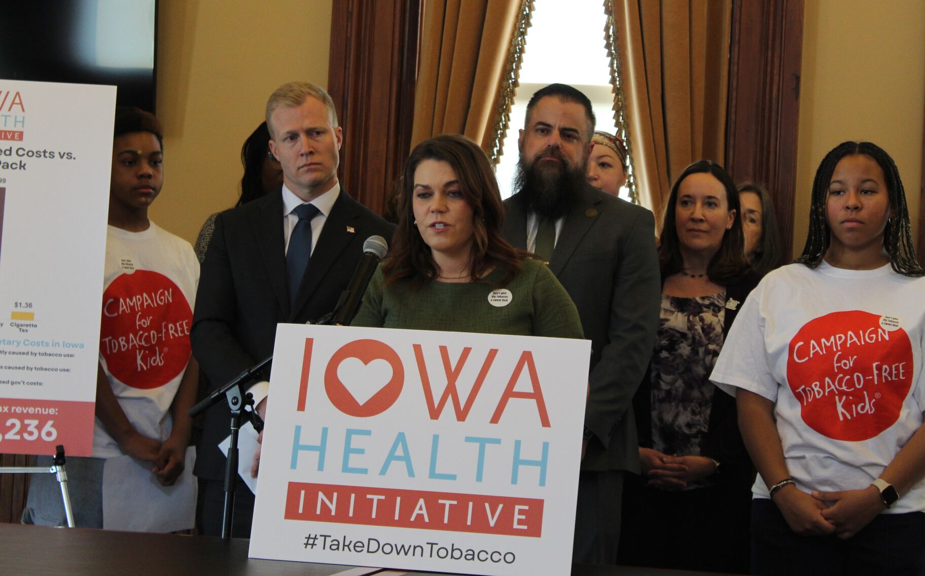 iowa tobacco settlement authority Bipartisan Iowa coalition pushes for $1.50 tobacco tax hike | Political  News Coverage