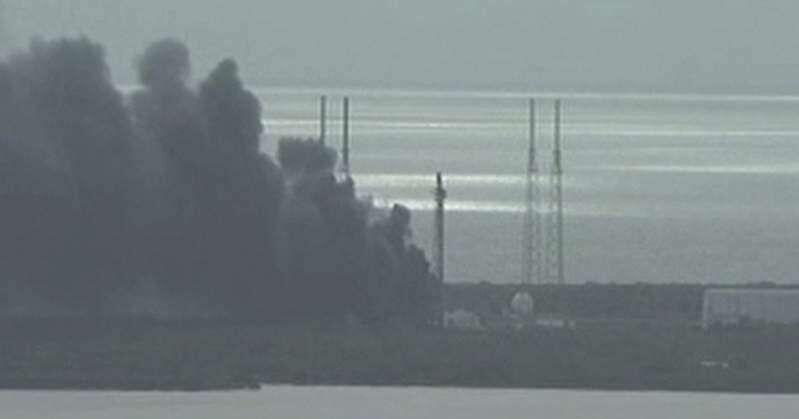 SpaceX Falcon 9 rocket explodes during test firing in Florida | News ...