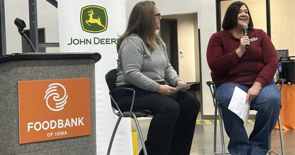 John Deere announces $13M to Iowa food banks