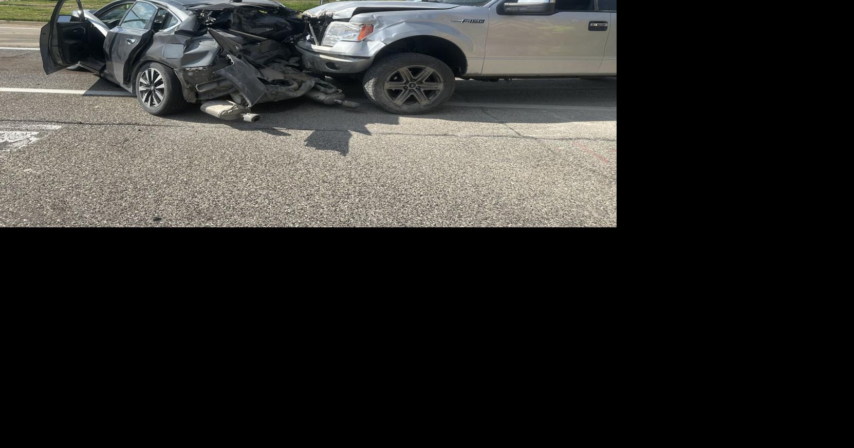 Driver seriously injured when pickup rear-ends car in Fairfax