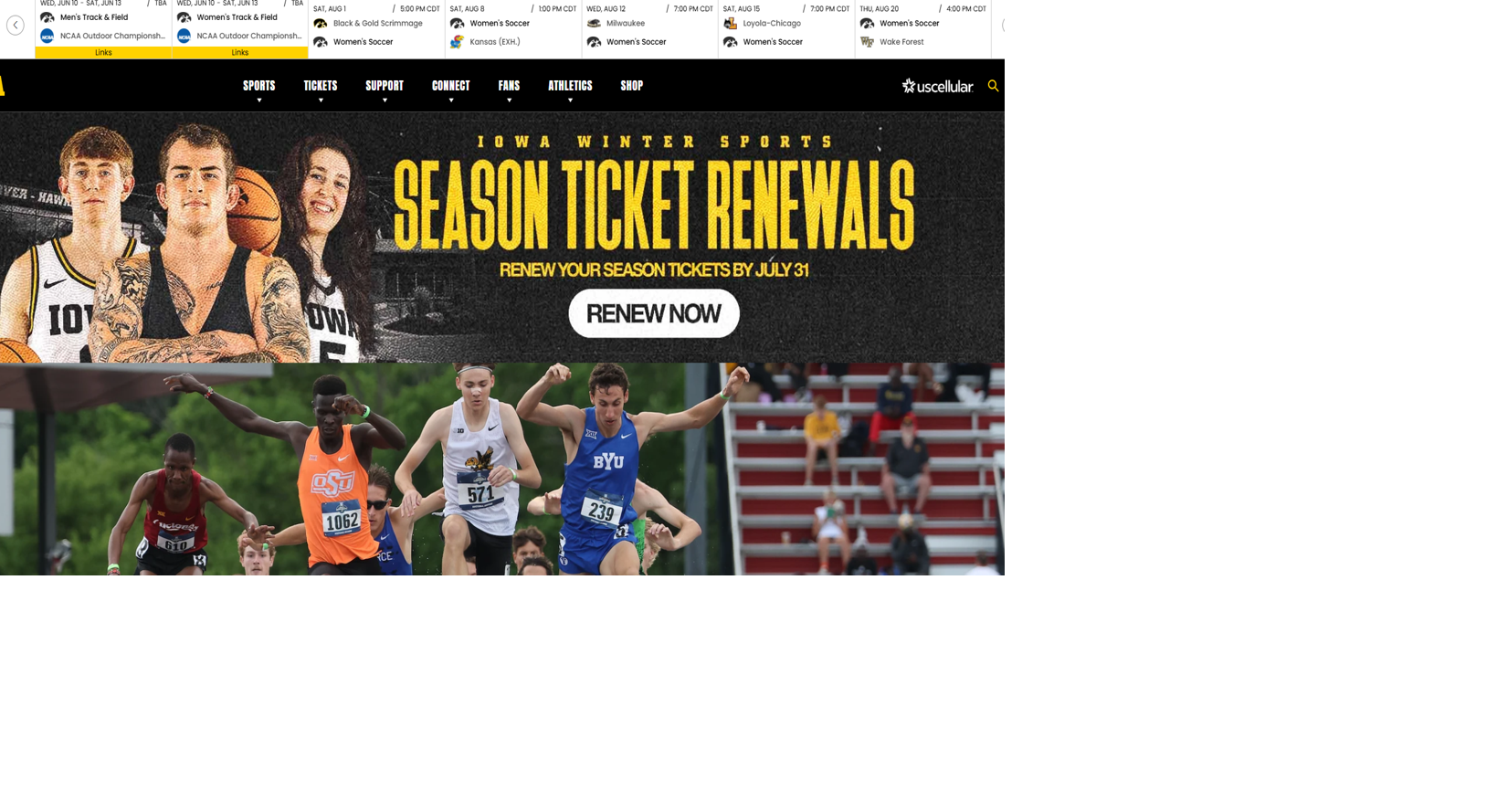 Hawkeyes seek website refresh to ‘elevate’ athletics brand