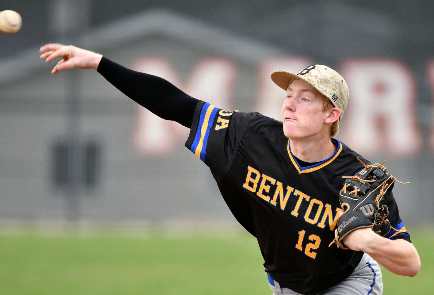 Brooks Mitchell-Birdsell leads Benton to big win on Monday