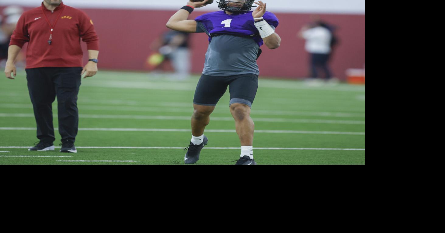 Jaylen Raynor will enter fall camp as Iowa State's clear No. 1 QB