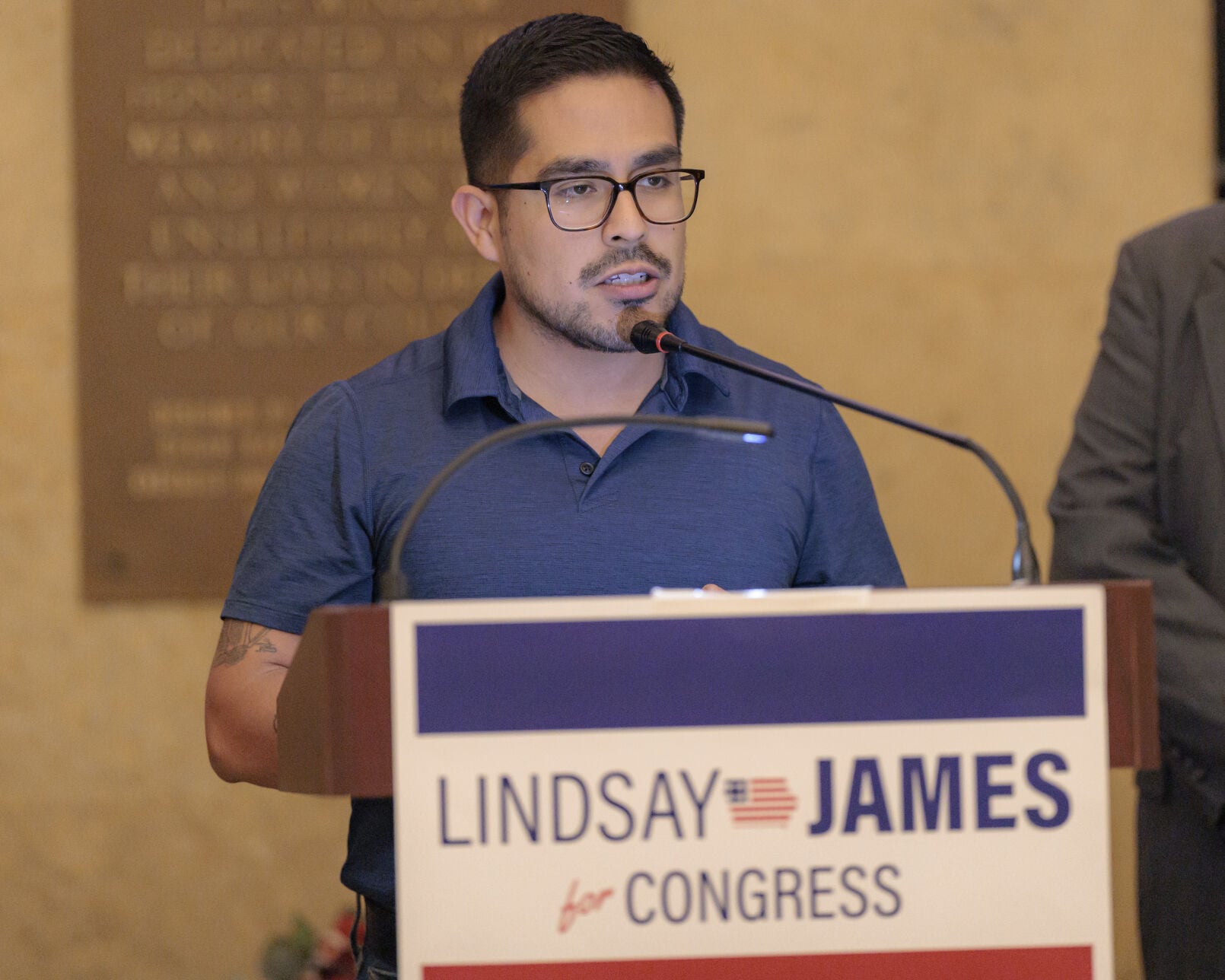 Lindsay James announces 'Veterans for Lindsay' coalition | Iowa