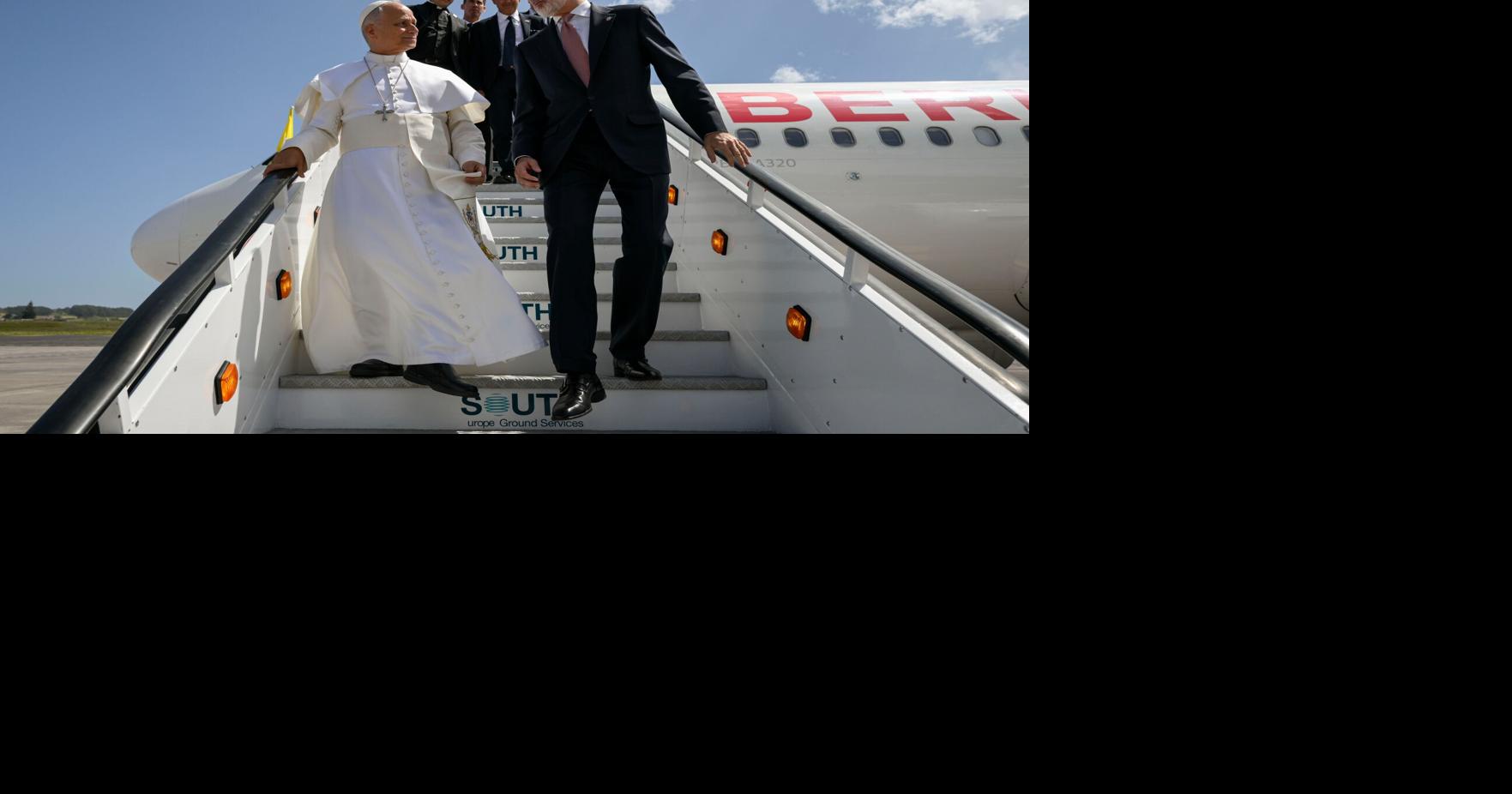 Pope Leo XIV’s flight home from Spain was grounded so the king came to his aid