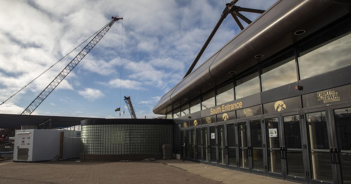 Ui Arena Ramp University of Iowa eyes second new parking ramp across from Carver ...