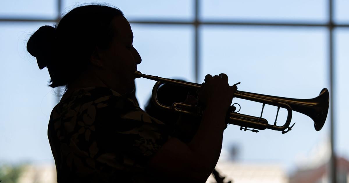 Photo Gallery: Iowa Women's Jazz Orchestra Sextet performs at Cedar Rapids Library