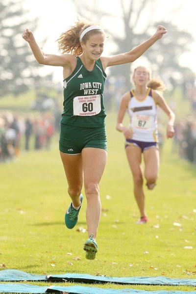 Late charge nets Iowa City West's Bailey Nock a cross country state ...