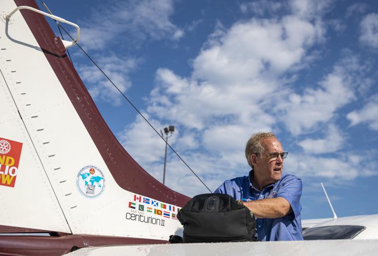 Peter Teahen Cedar Rapids pilot to fly across Atlantic in support of polio ...