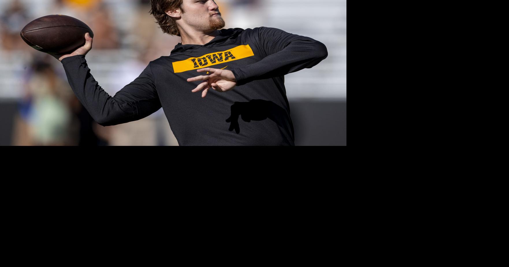 Jackson Stratton would be Iowa’s starting QB ‘if we were playing right ...