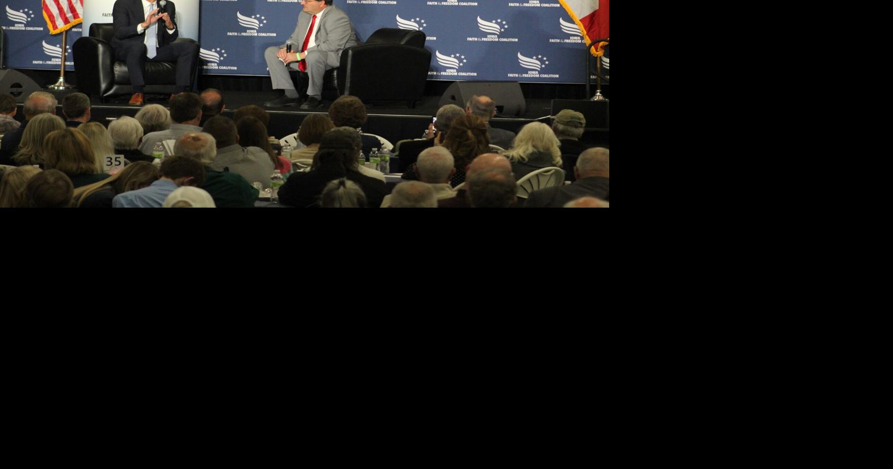 Iowa GOP gubernatorial hopefuls pitch Christian conservatives