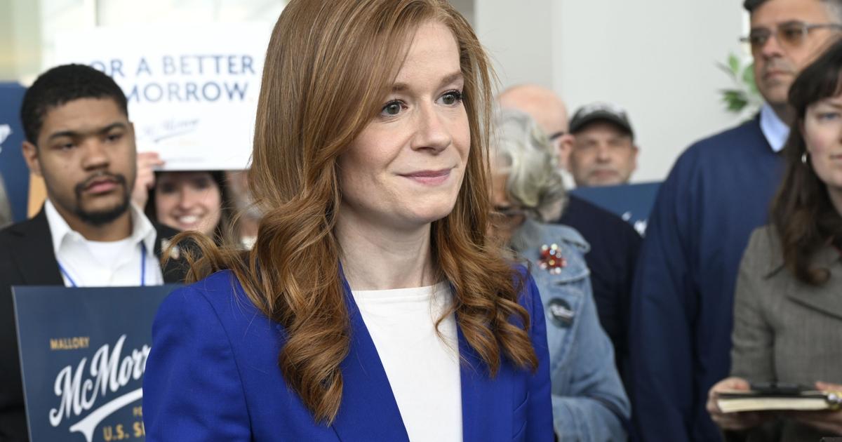 Democrat Mallory McMorrow suspends her Michigan Senate campaign and scrambles the pivotal race