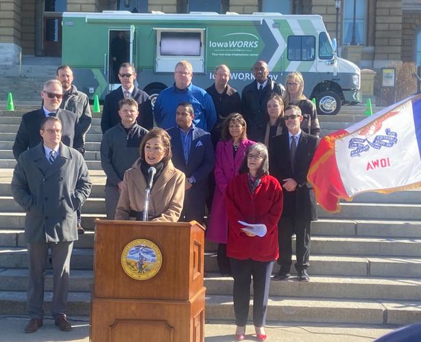 Capitol Notebook: State unveils mobile job search bus | Iowa State ...