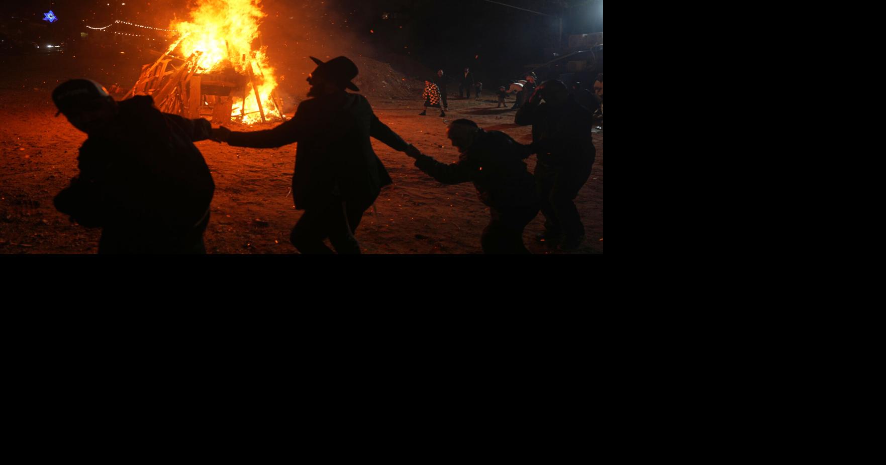Jewish holiday Lag BaOmer lights up Israel with bonfires and song, in photos