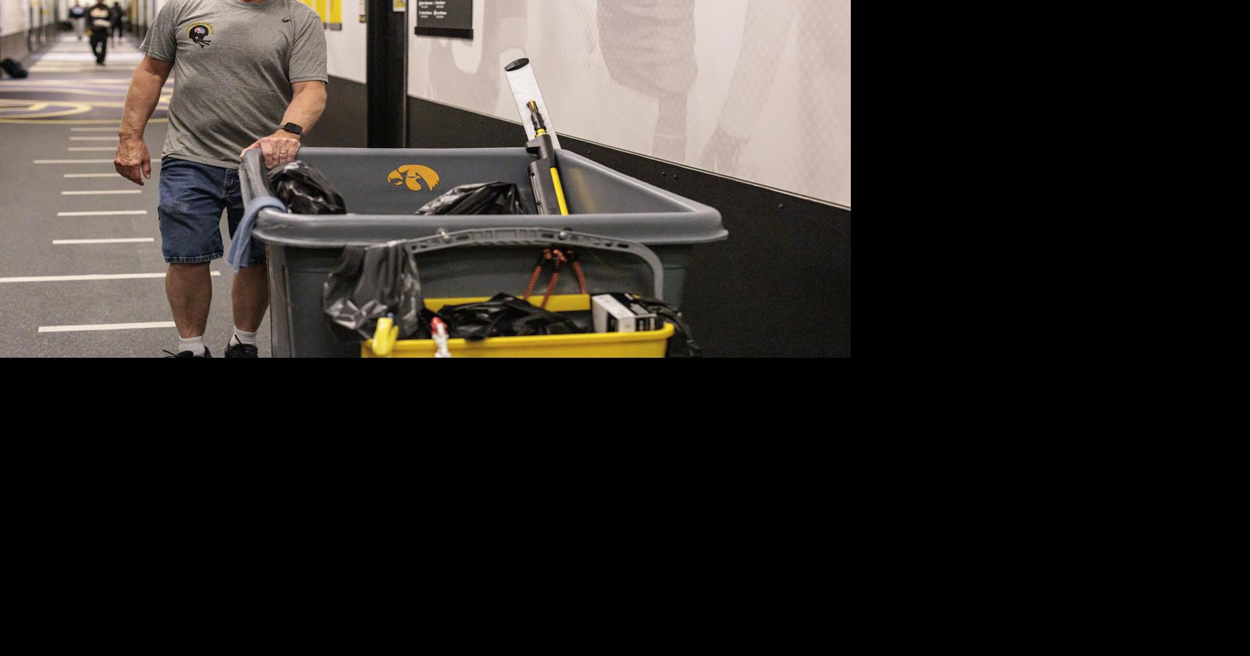Iowa football’s longevity isn’t just on the field. Just ask custodian Doug Kray