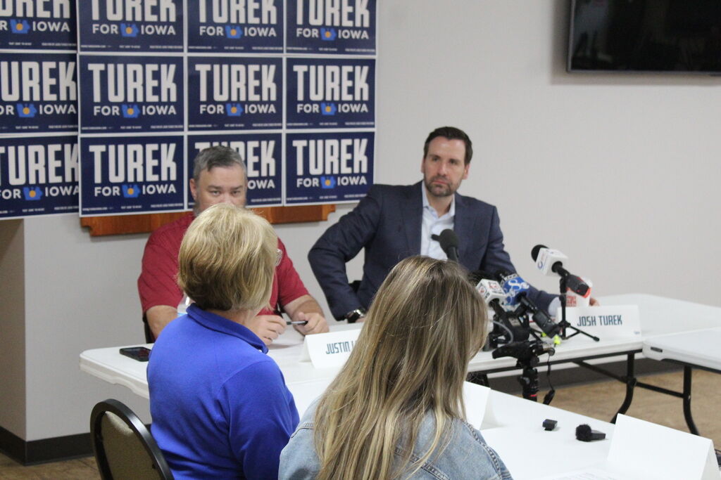 Small Seed Rising Turek hears from Iowans struggling with high fuel prices | Iowa ...