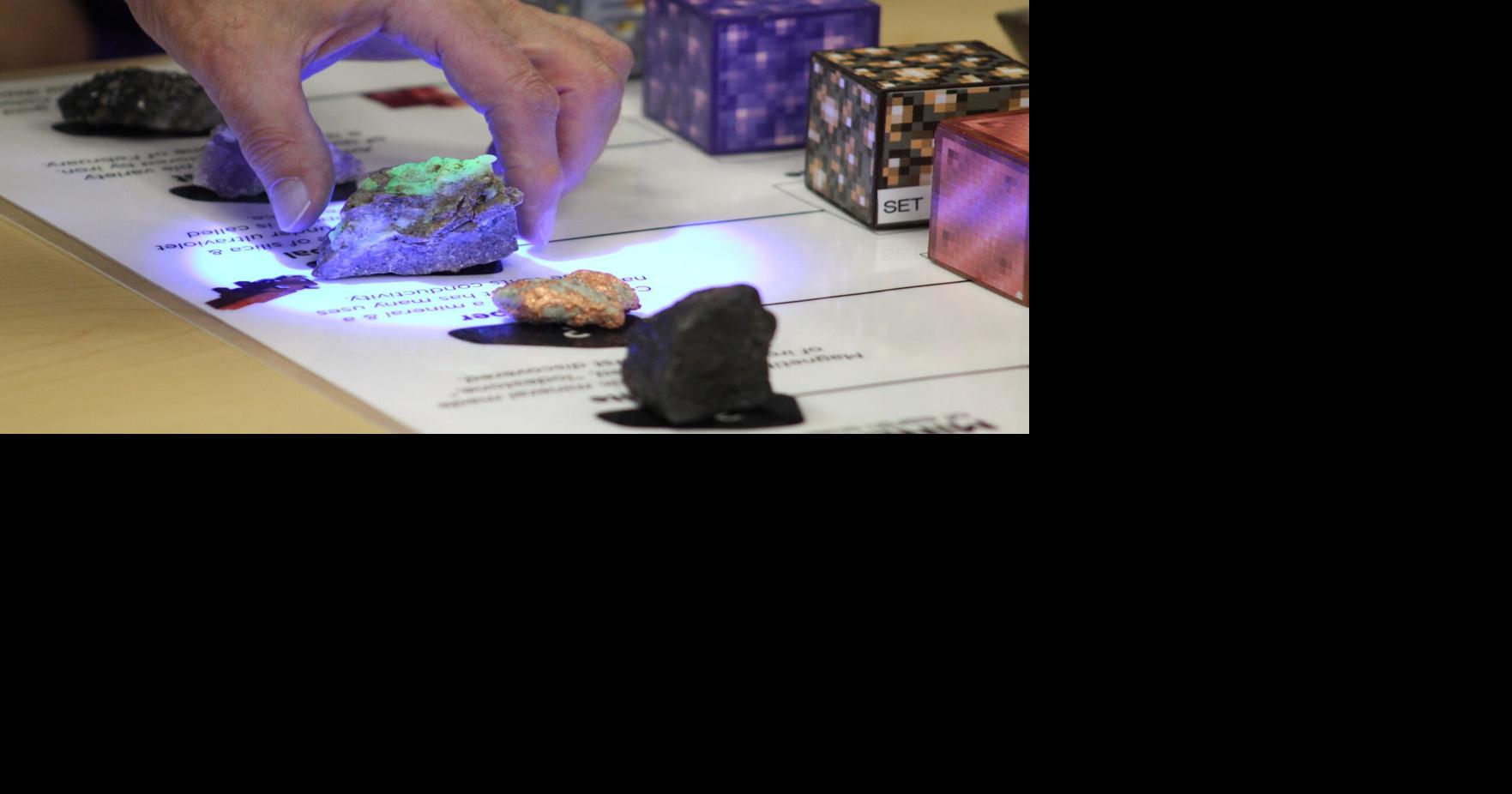 Minecraft fans find real minerals at Jeffco library event