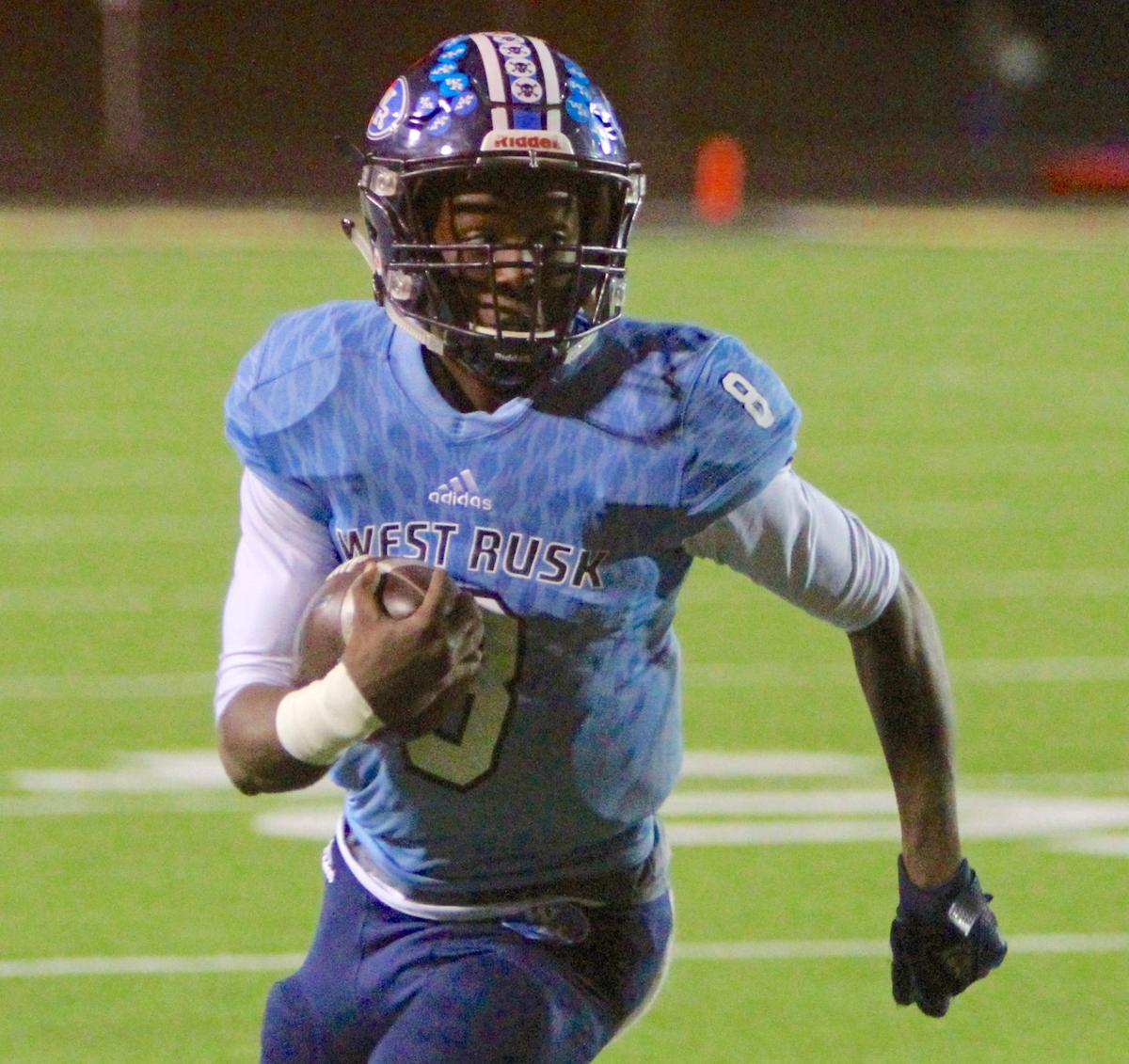 Football Harper Leads West Rusk To Bi District Win Over Corrigan
